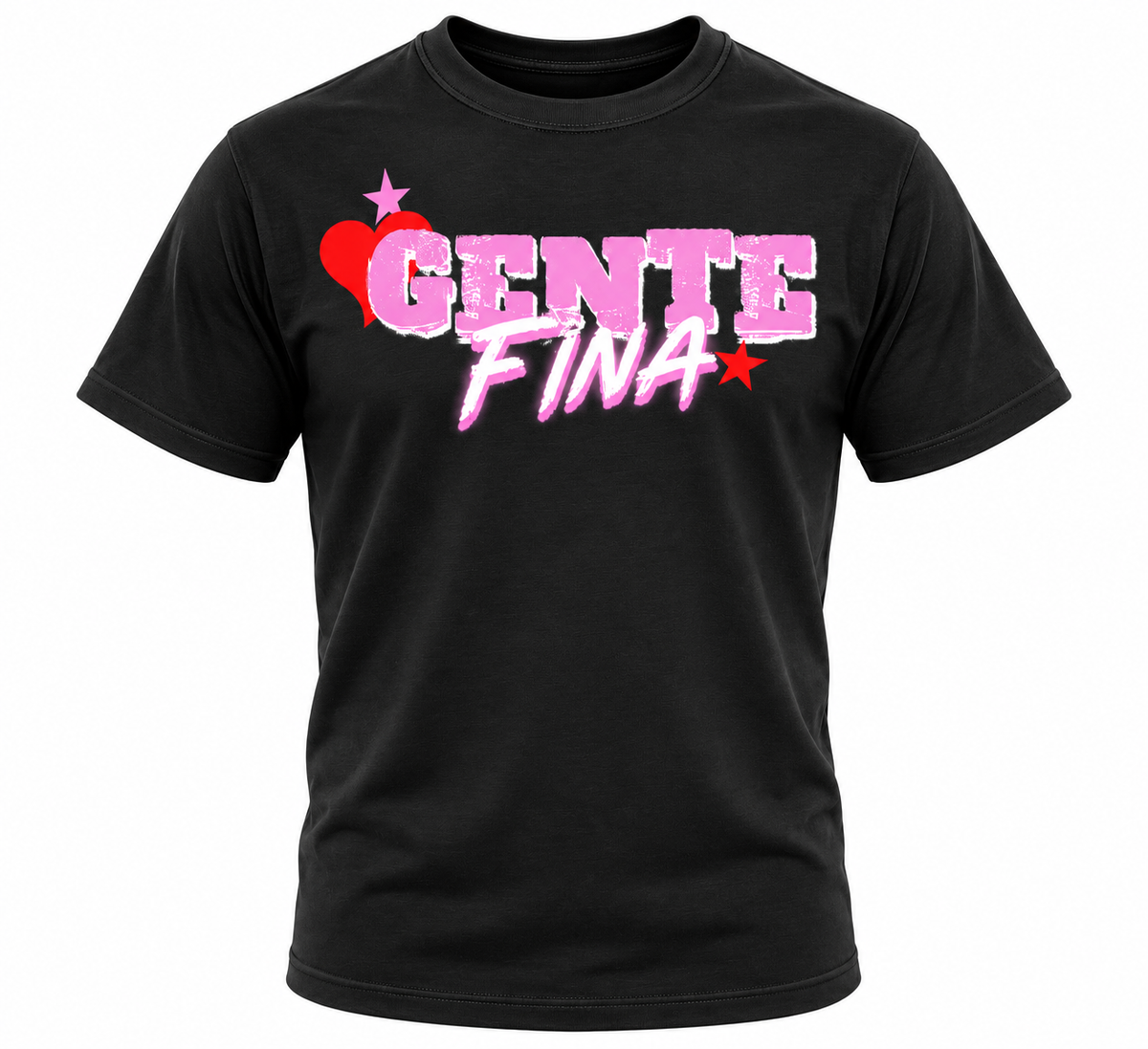 GENTE FINA Retro 80s Rockstar T-Shirt