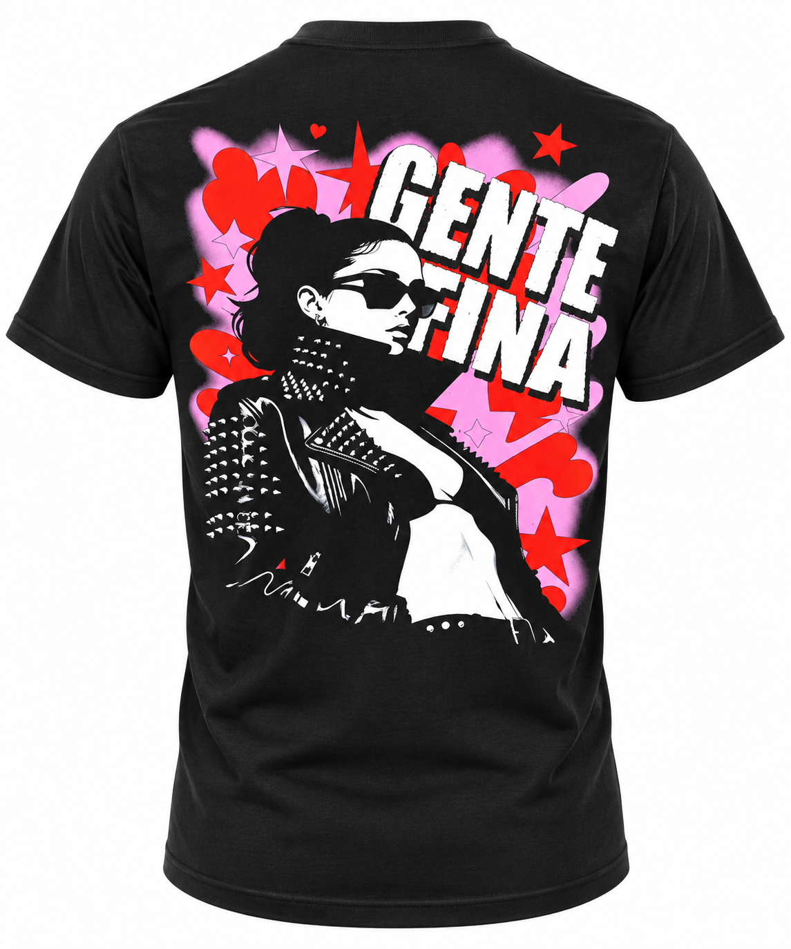 GENTE FINA Retro 80s Rockstar T-Shirt