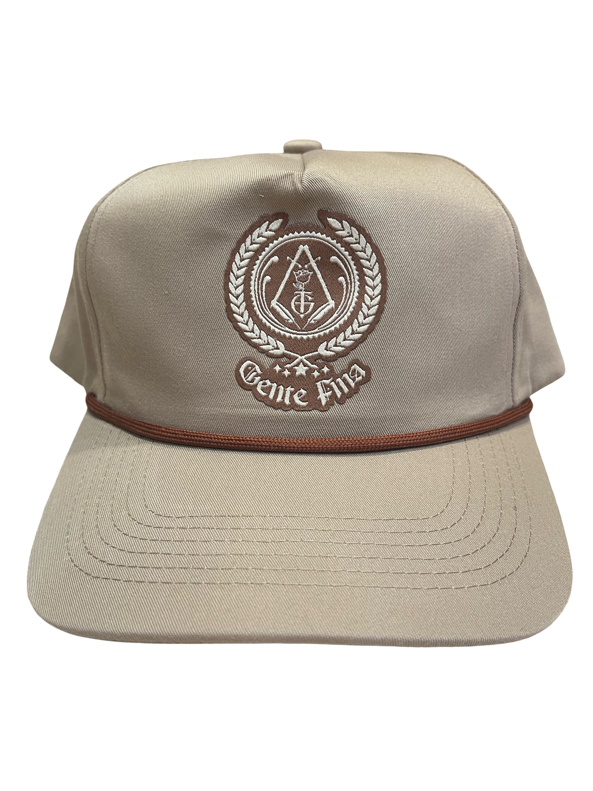 GENTE FINA CREST GOLFERS HAT