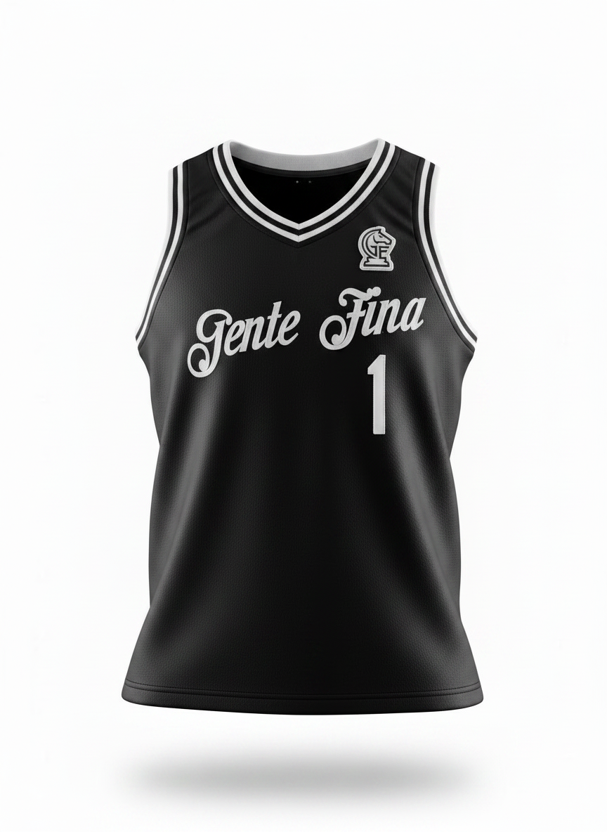 GENTE FINA Basketball Jersey